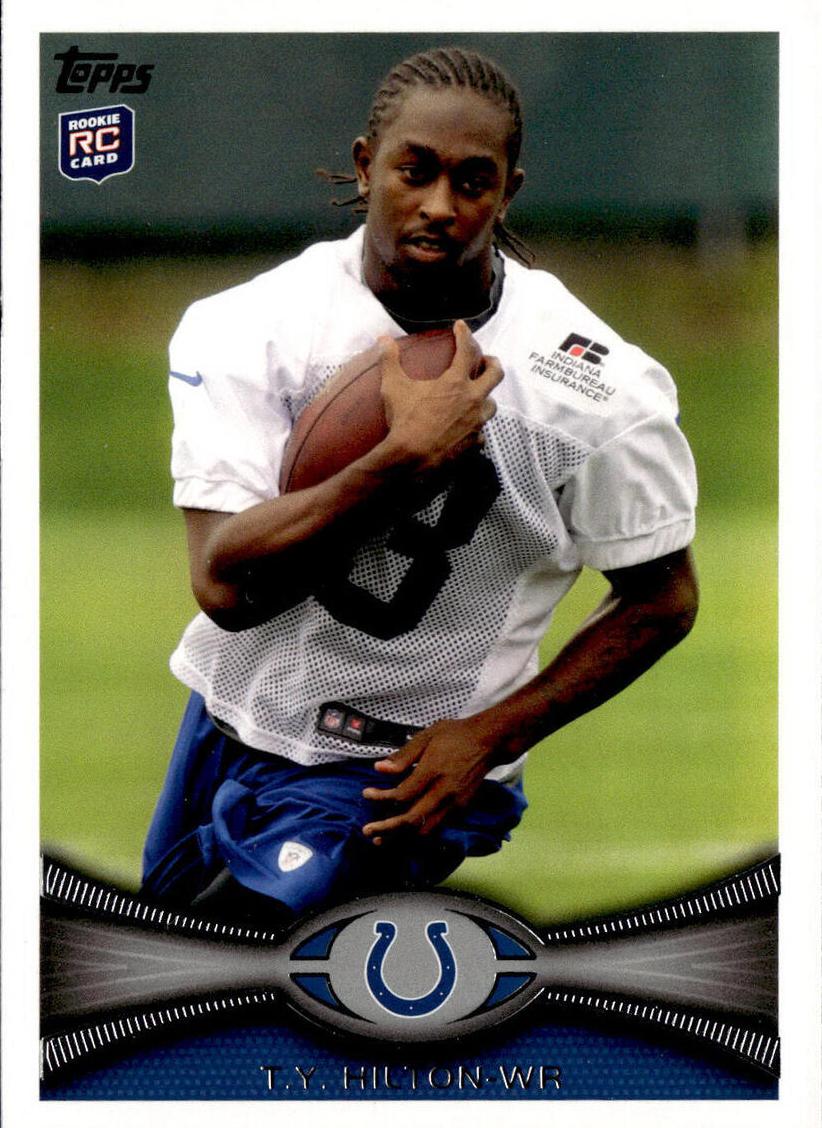2012 Topps T.Y. Hilton #14 card