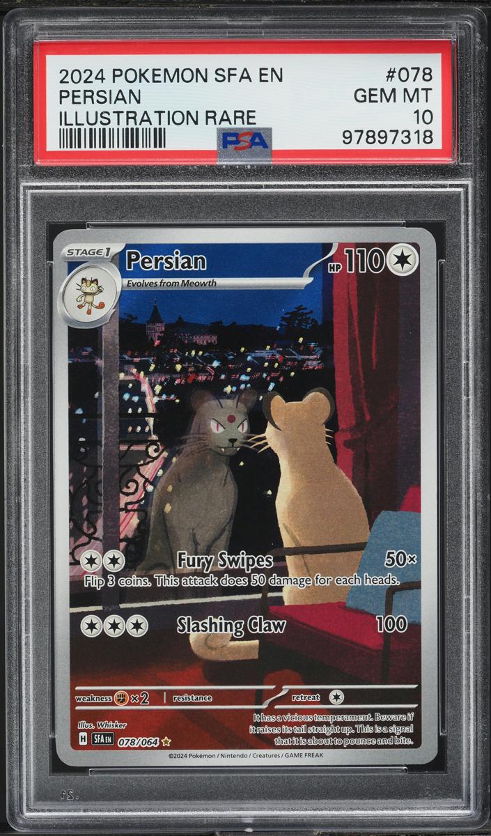 Persian 2024 Pokemon Scarlet & Violet Shrouded Fable