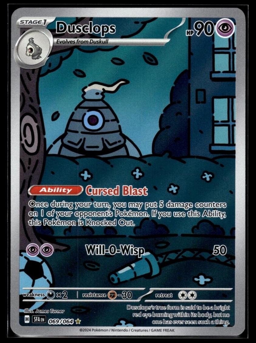 Dusclops 2024 Pokemon Scarlet & Violet Shrouded Fable