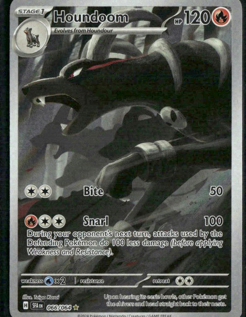 Houndoom 2024 Pokemon Scarlet & Violet Shrouded Fable