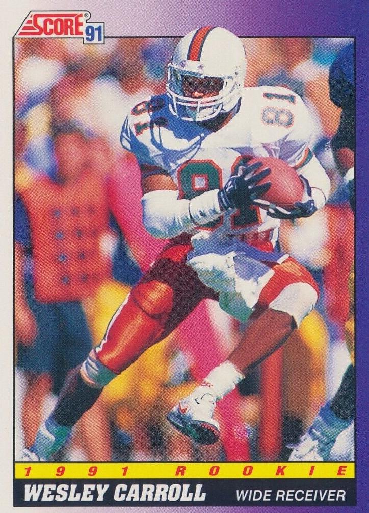 1991 Wesley Carroll [Base ] #595