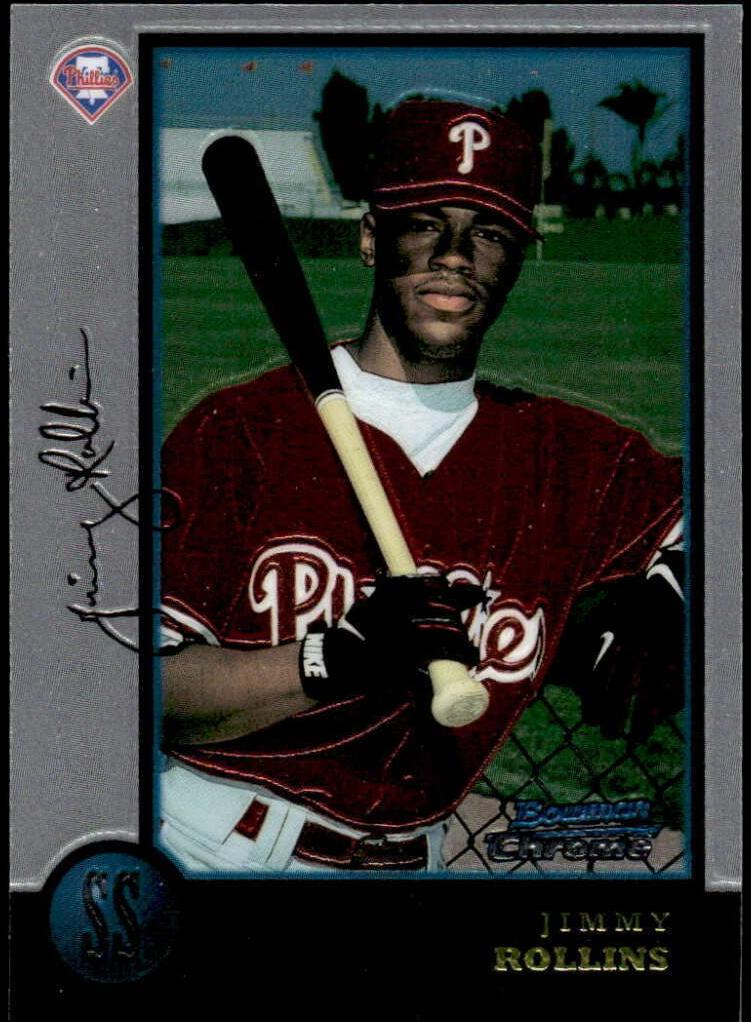 Jimmy Rollins 1998 Bowman Chrome Baseball