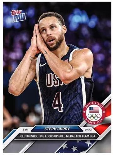 2024 Topps Topps Now #27 Stephen Curry front