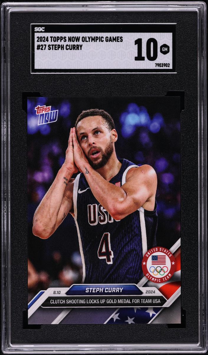 Steph Curry - 2024 Topps Now Olympics Multi-Sport