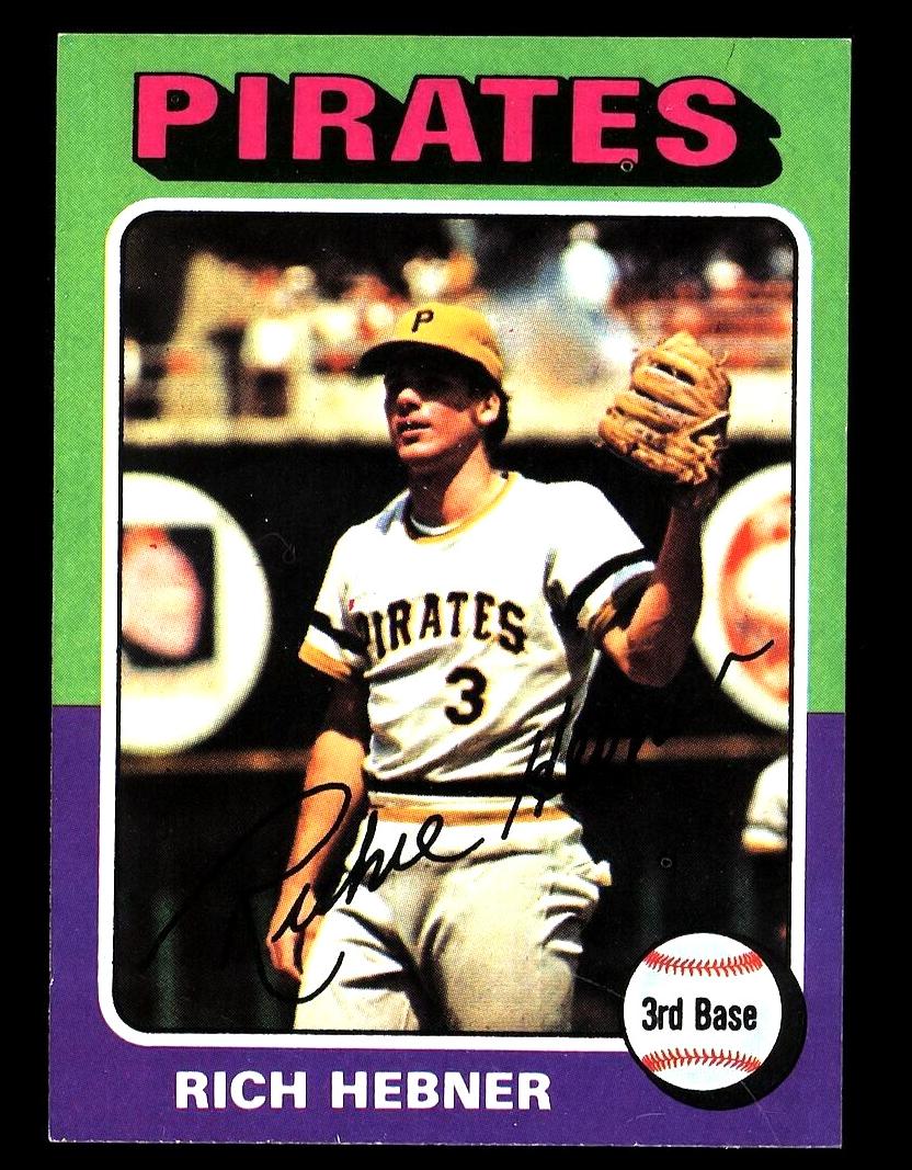 1975 Topps Rich Hebner #492 card