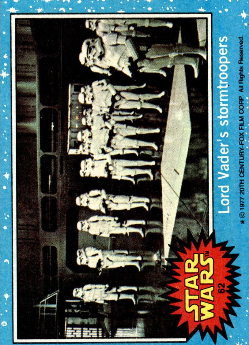1977 Darth Vader #62