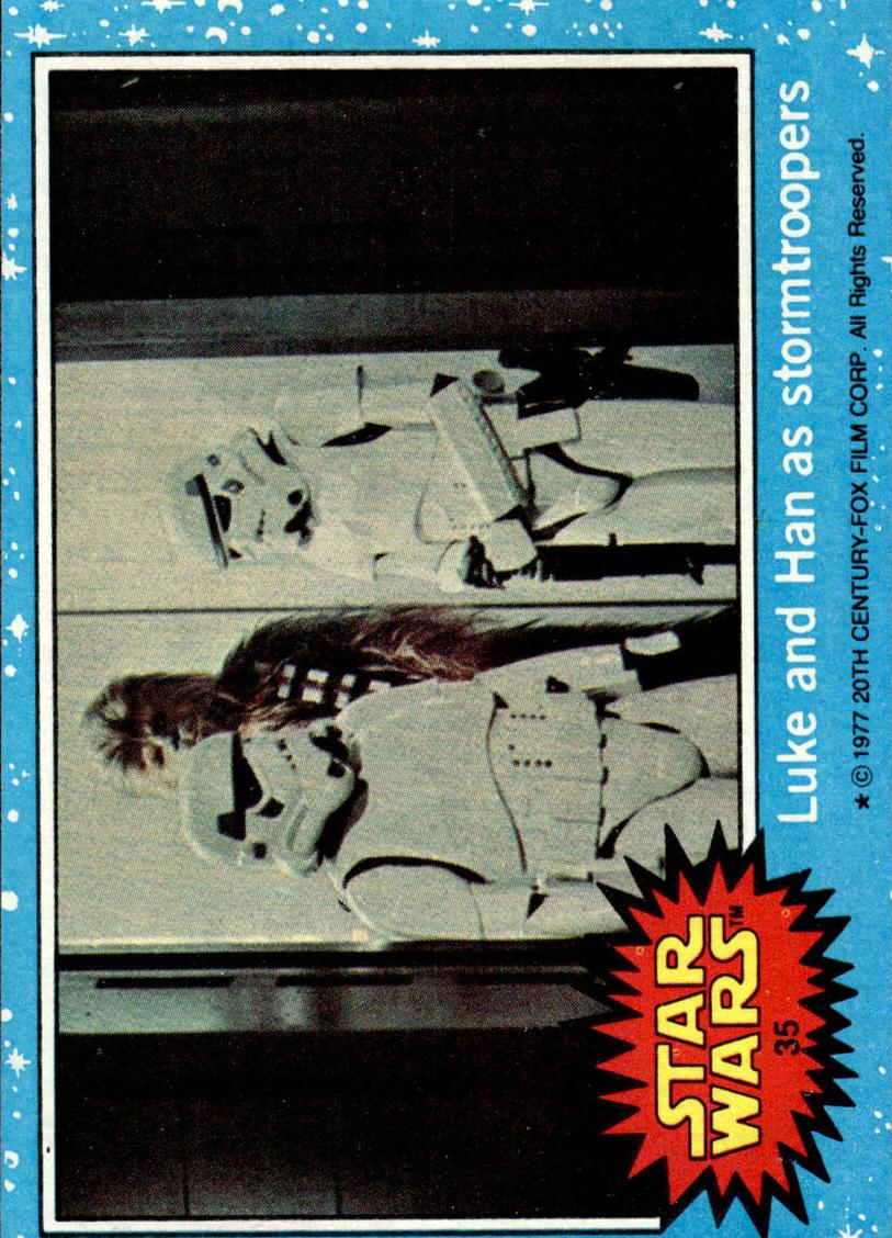 1977 Luke Skywalker #35