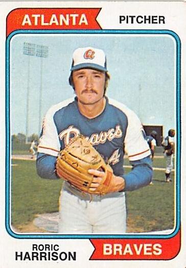 1974 Topps Roric Harrison #298 card