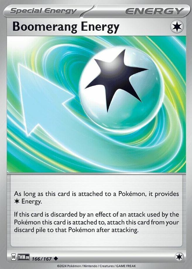 Boomerang Energy 2024 Pokemon Scarlet & Violet Twilight Masquerade