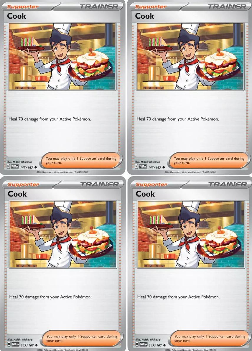 Cook 2024 Pokemon Scarlet & Violet Twilight Masquerade