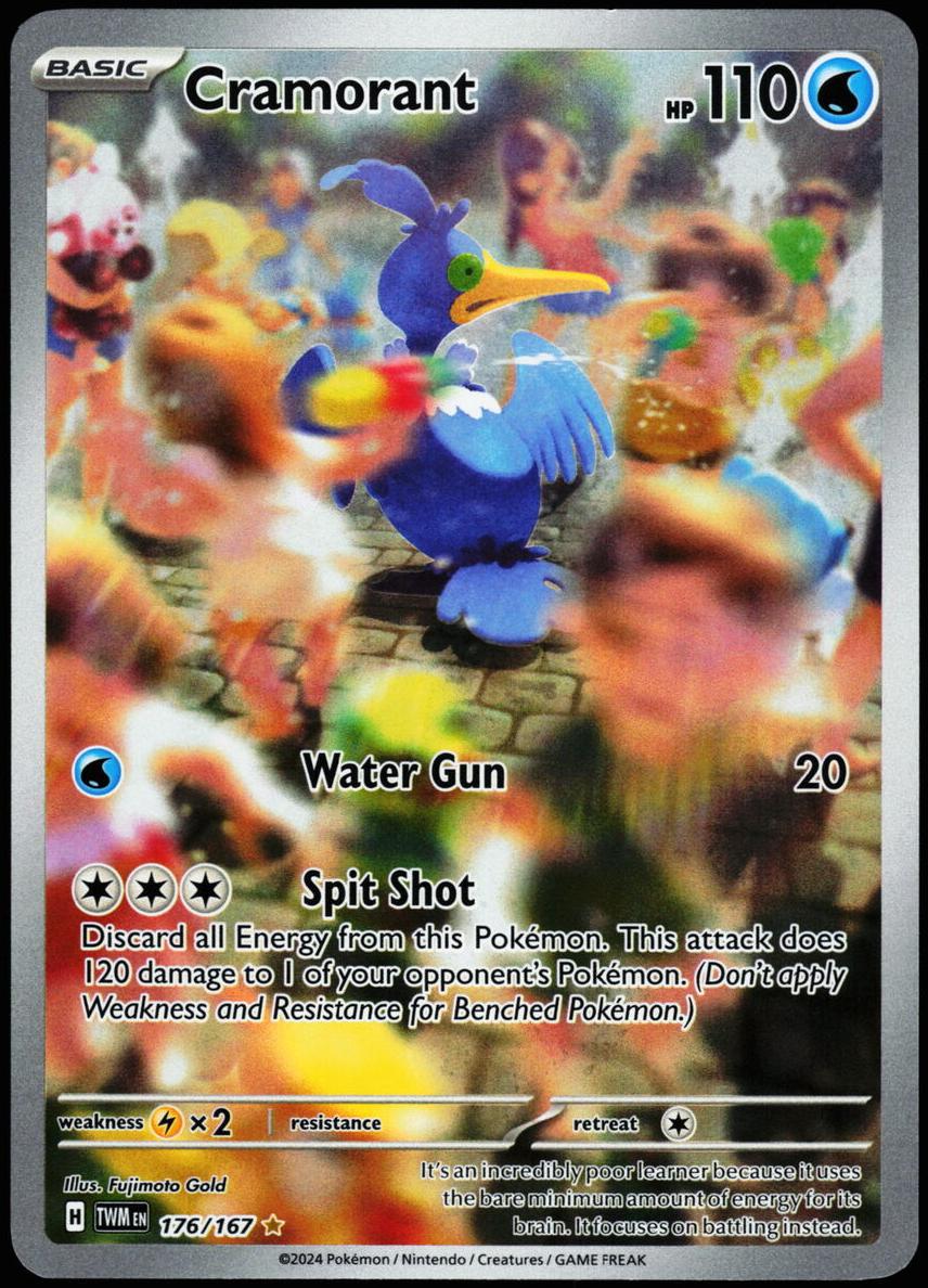Cramorant 2024 Pokemon Scarlet & Violet Twilight Masquerade