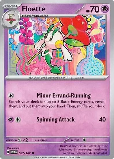 Floette 2024 Pokemon Scarlet & Violet Twilight Masquerade