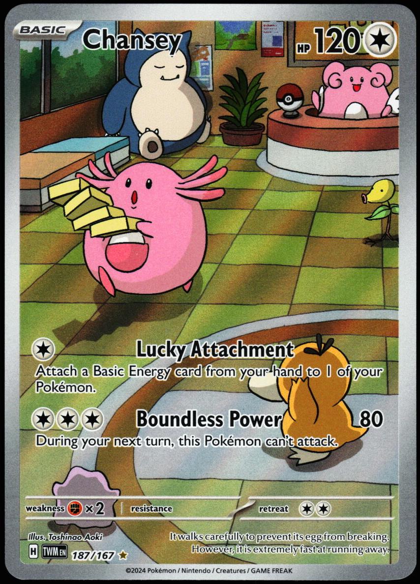 Chansey 2024 Pokemon Scarlet & Violet Twilight Masquerade