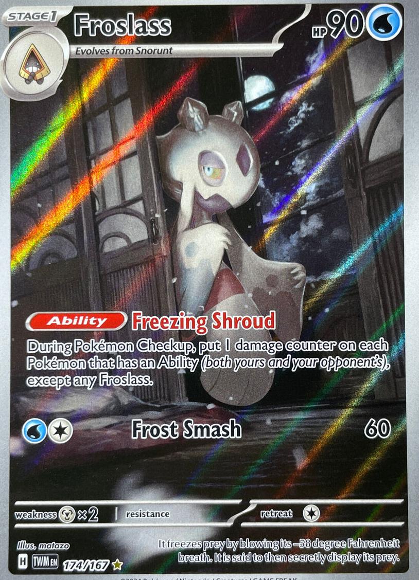 Froslass 2024 Pokemon Scarlet & Violet Twilight Masquerade