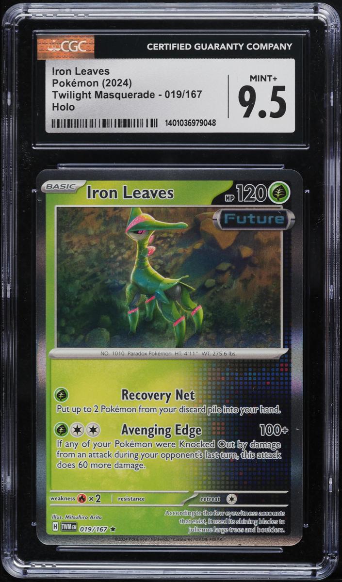 Iron Leaves 2024 Pokemon Scarlet & Violet Twilight Masquerade