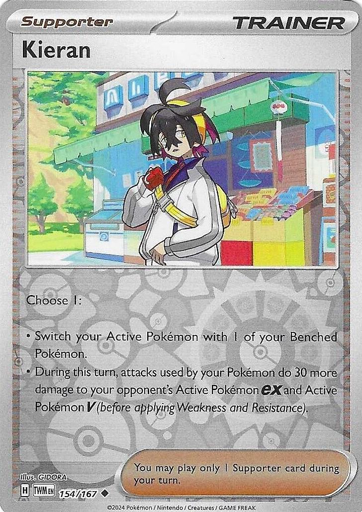 Kieran 2024 Pokemon Scarlet & Violet Twilight Masquerade