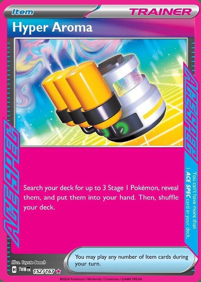 Hyper Aroma 2024 Pokemon Scarlet & Violet Twilight Masquerade