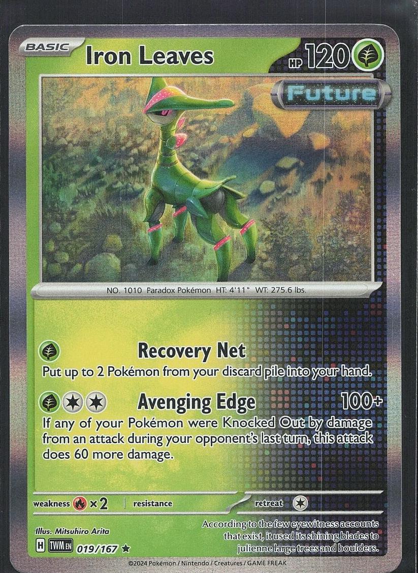 Iron Leaves 2024 Pokemon Scarlet & Violet Twilight Masquerade