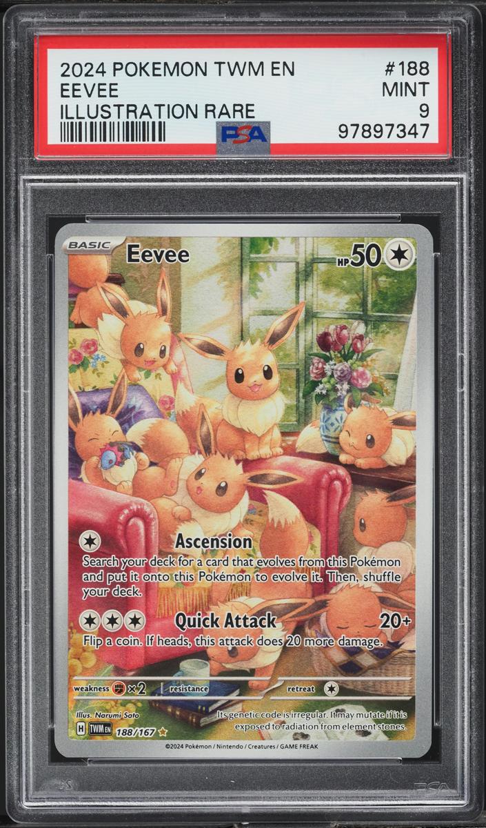 Eevee 2024 Pokemon Scarlet & Violet Twilight Masquerade