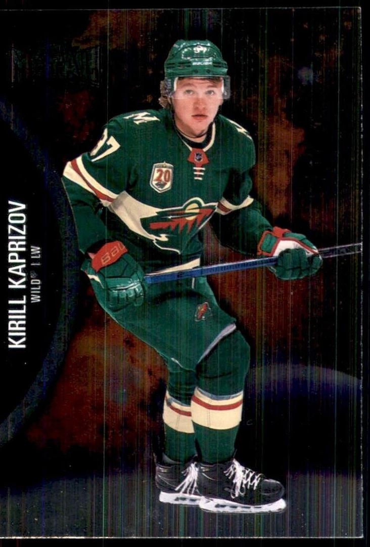 2021 Skybox Metal Universe Kirill Kaprizov [Purple Spectrum] #27 card