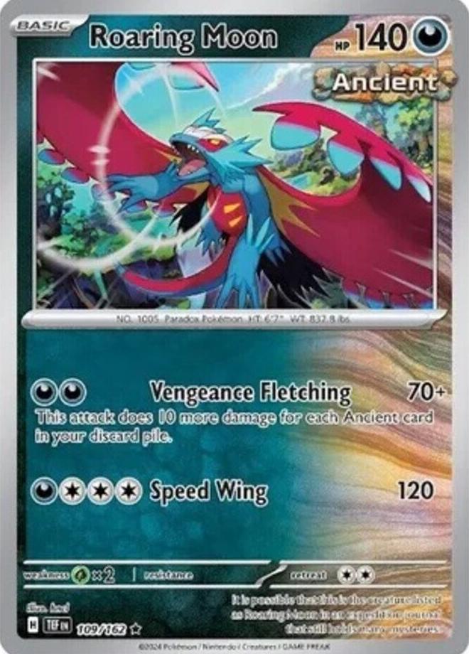 Roaring Moon 2024 Pokemon Scarlet & Violet Temporal Forces