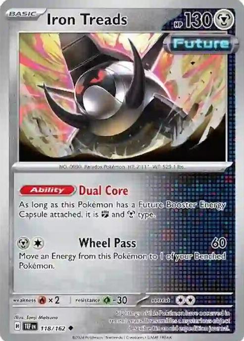 Iron Treads 2024 Pokemon Scarlet & Violet Temporal Forces