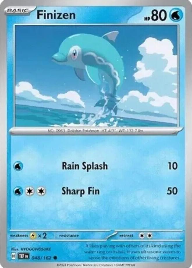 Finizen 2024 Pokemon Scarlet & Violet Temporal Forces