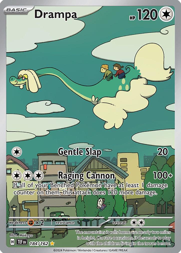 Drampa 2024 Pokemon Scarlet & Violet Temporal Forces