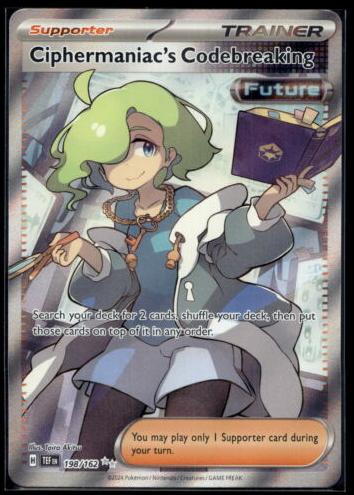 Ciphermaniac's Codebreaking 2024 Pokemon Scarlet & Violet Temporal Forces