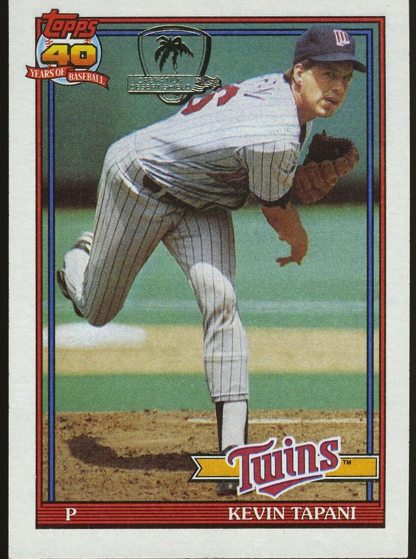Kevin Tapani 1991 Topps Desert Shield Baseball
