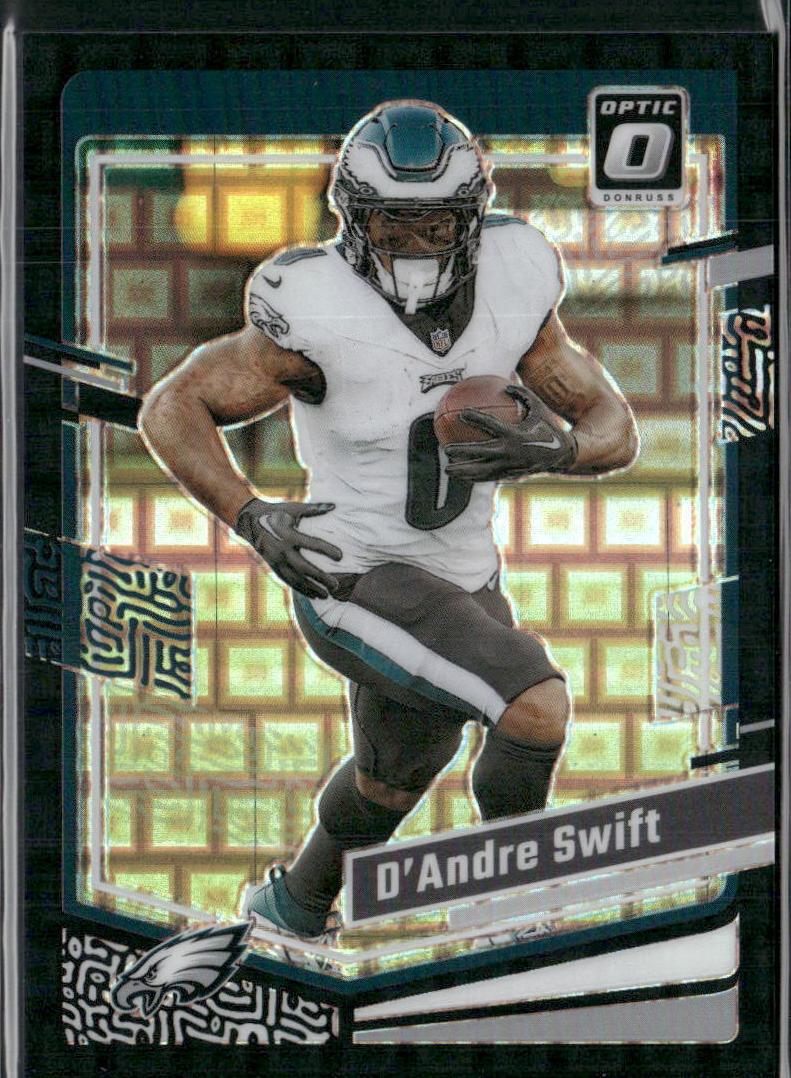 D'Andre Swift 2023 Donruss Optic Football card