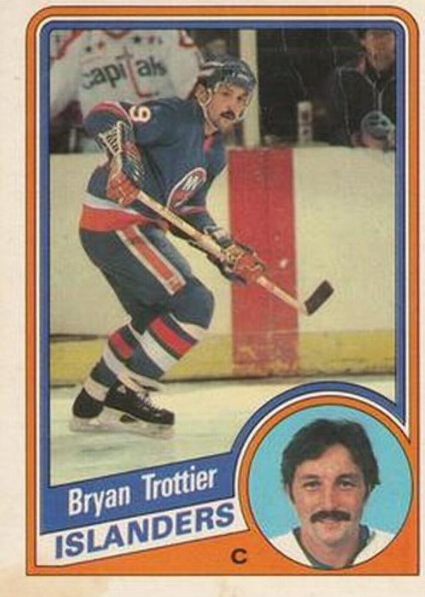 1984 O-Pee-Chee Bryan Trottier #139 card