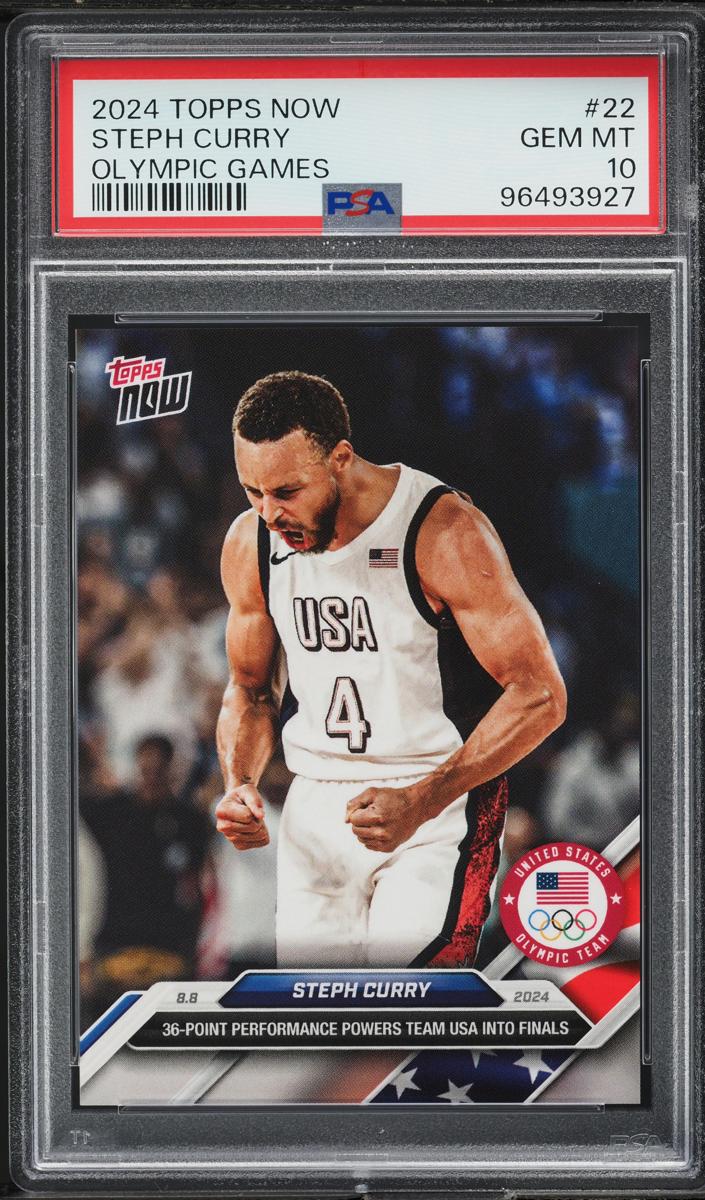 Steph Curry - 2024 Topps Now Olympics Multi-Sport