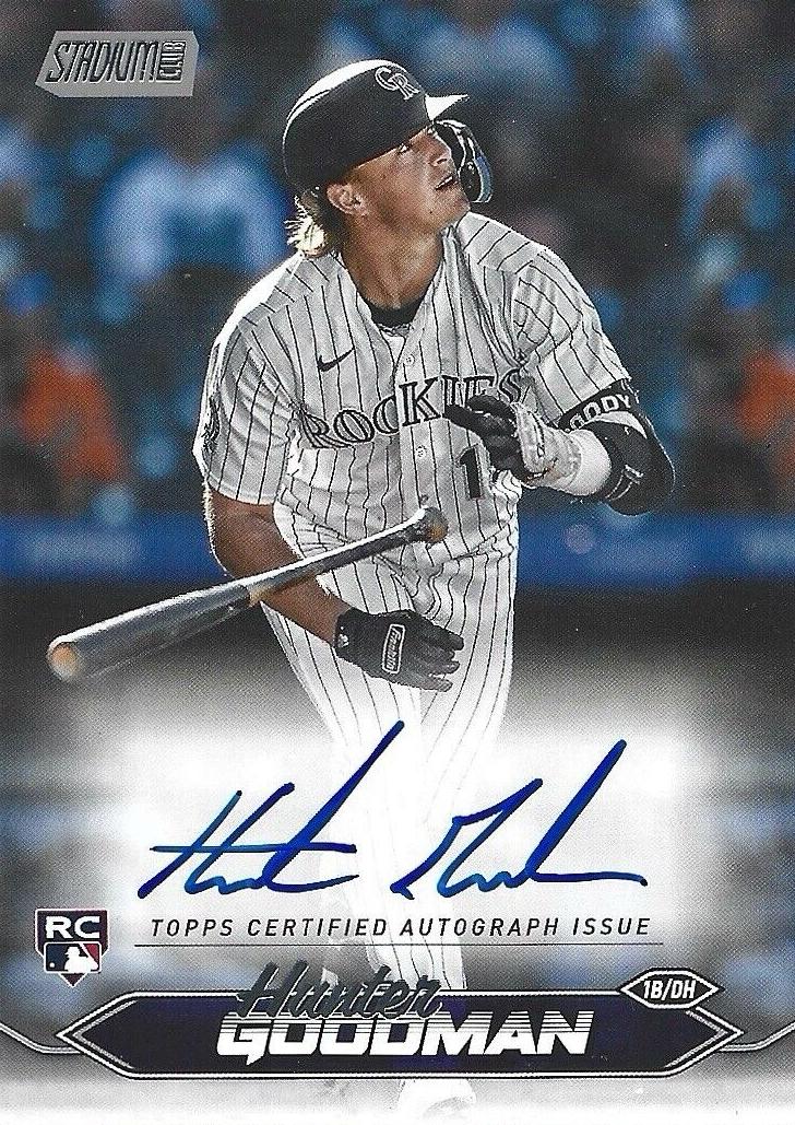 Hunter Goodman 2024 Stadium Club card