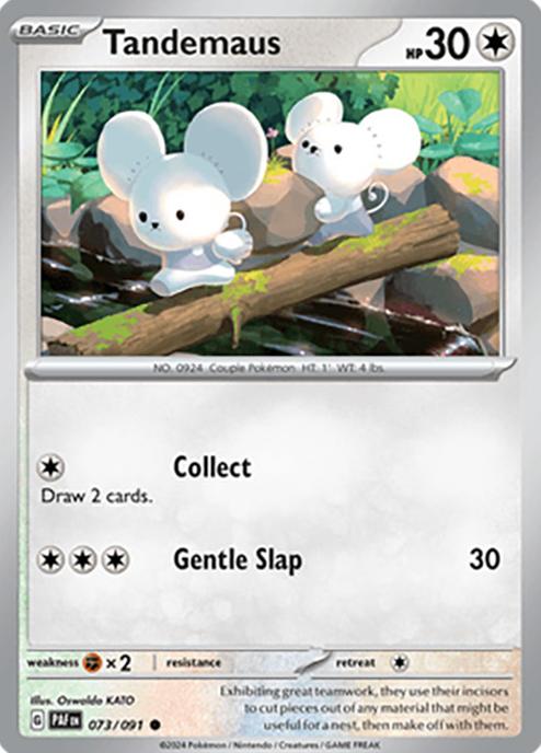 Tandemaus 2024 Pokemon Scarlet & Violet Paldean Fates