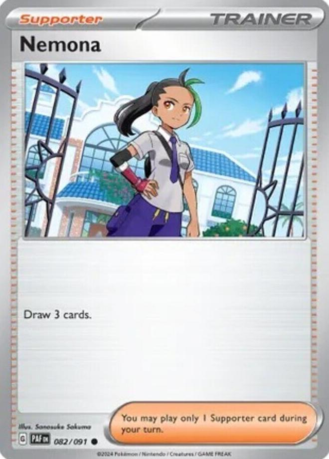 Nemona 2024 Pokemon Scarlet & Violet Paldean Fates