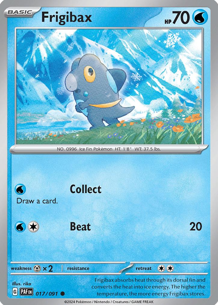 Frigibax 2024 Pokemon Scarlet & Violet Paldean Fates