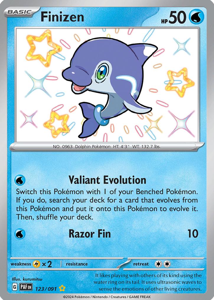 Finizen 2024 Pokemon Scarlet & Violet Paldean Fates