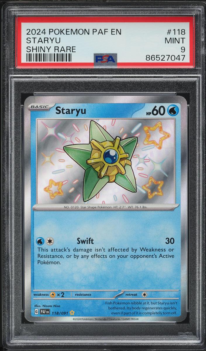 Staryu 2024 Pokemon Scarlet & Violet Paldean Fates