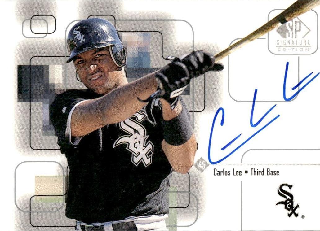 1999 SP Signature Edition Carlos Lee #CL card