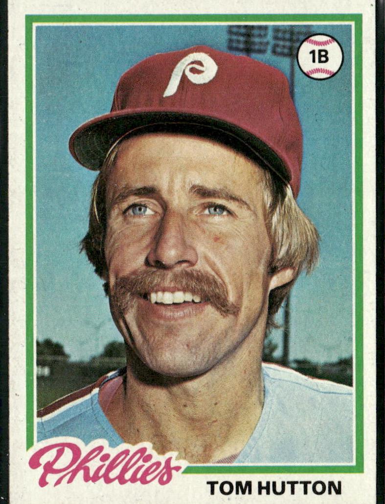 1978 Topps Tom Hutton #568 card