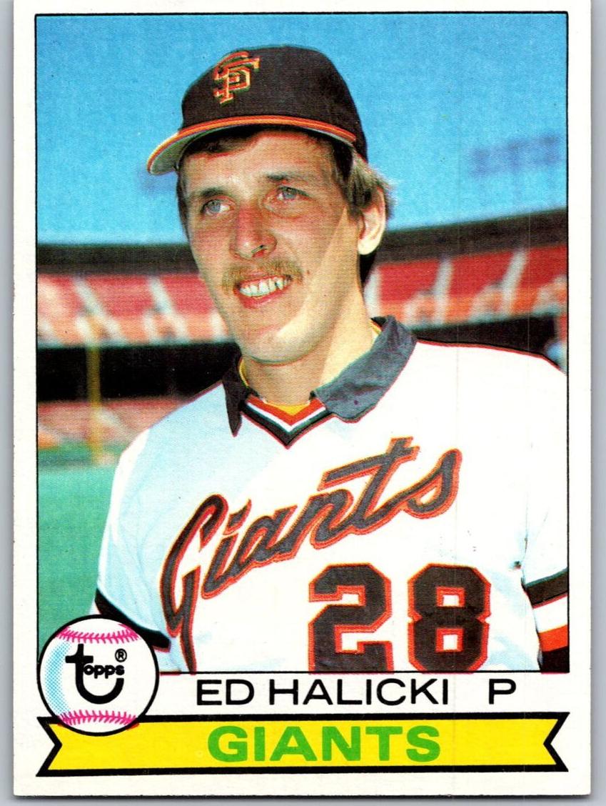 1979 Topps Ed Halicki #672 card