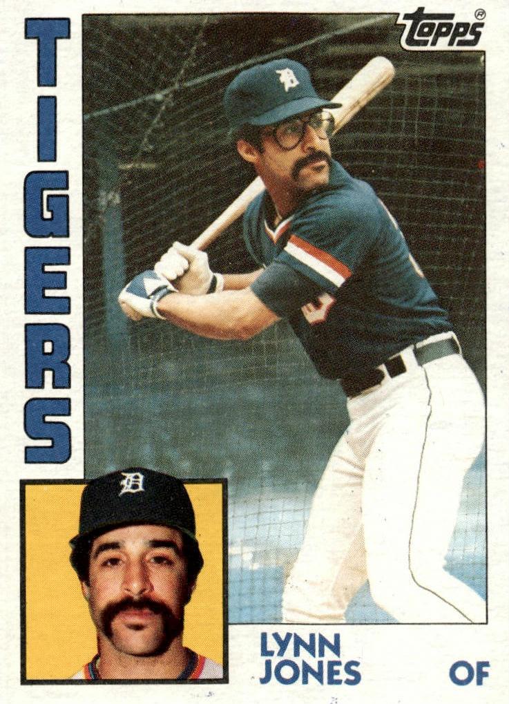 1984 Topps Lynn Jones #731 card