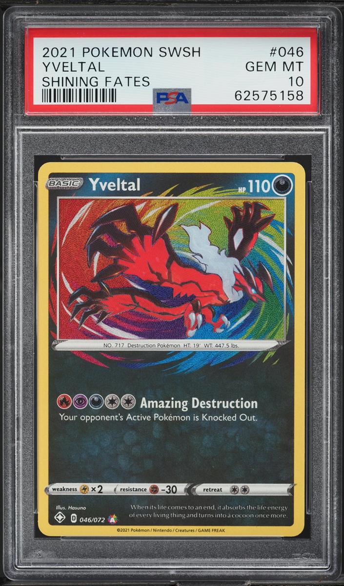 Yveltal 2021 Pokemon Shining Fates