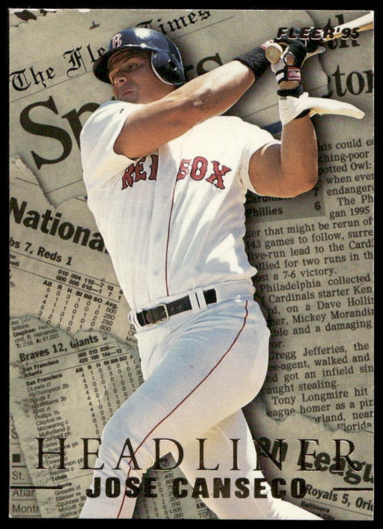 1995 Jose Canseco #4