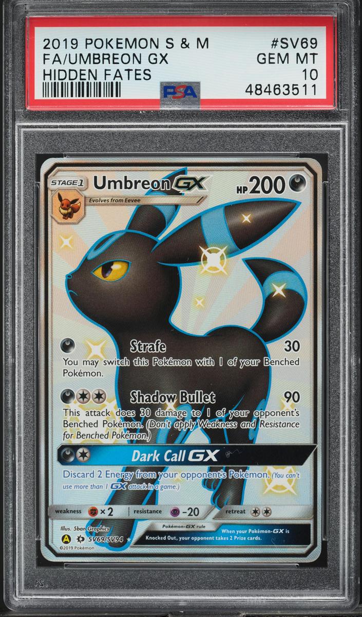 Umbreon GX 2019 Pokemon Sun & Moon Hidden Fates