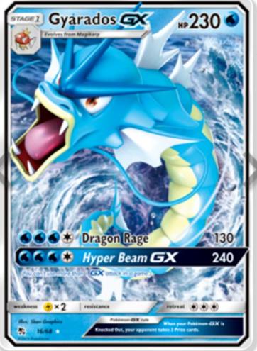 Gyarados GX 2019 Pokemon Sun & Moon Hidden Fates