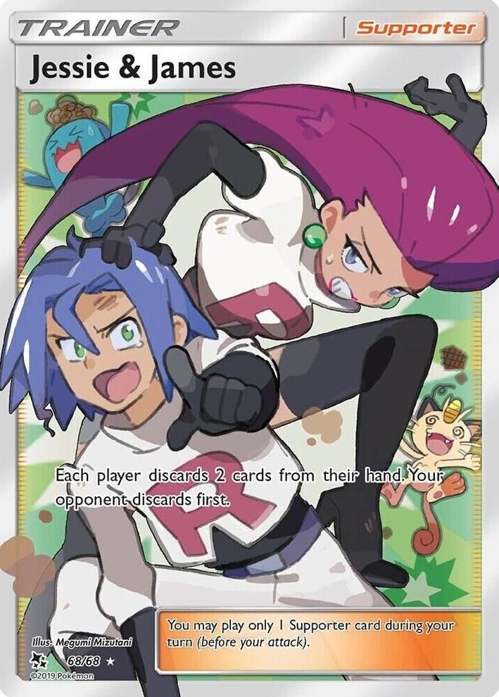 Jessie & James 2019 Pokemon Sun & Moon Hidden Fates