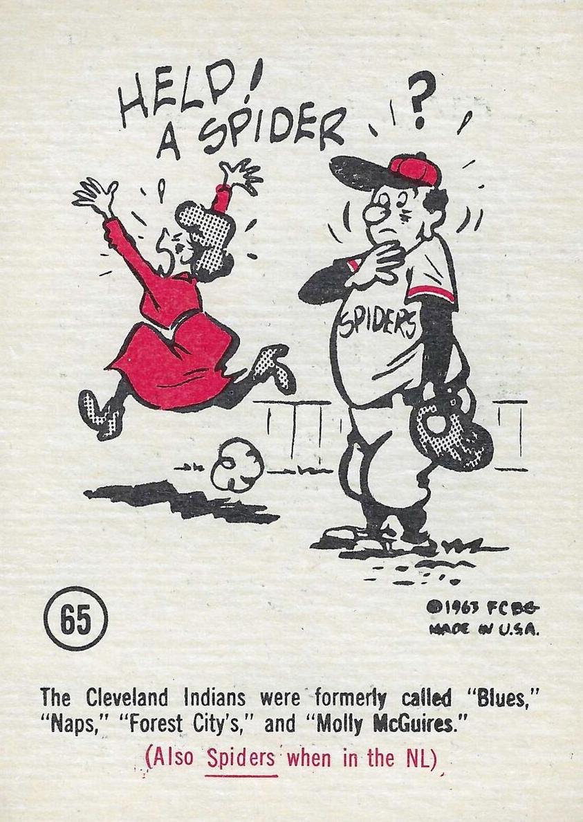 1963 Cleveland Indians #65