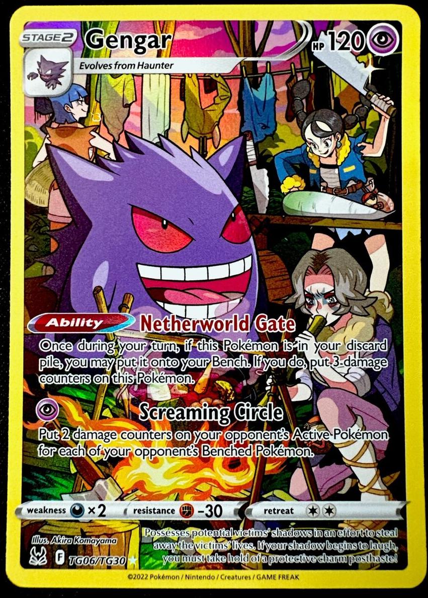 2022 Pokemon Lost Origin Lost Origin #TG06 Fa/Gengar front